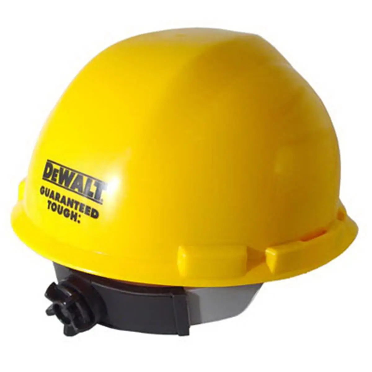 212 MAIN Safety Yellow Hard Hat - Radians DPG11-Y Model, Ratchet Suspension, Impact Ridges, Adjustable Fit