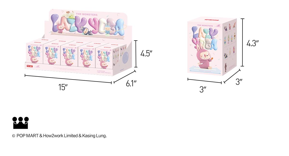 POP MART THE MONSTERS Lazy Yoga Series Figures, Blind Box POP MART THE MONSTERS Lazy Yoga Series Figures, Blind Box