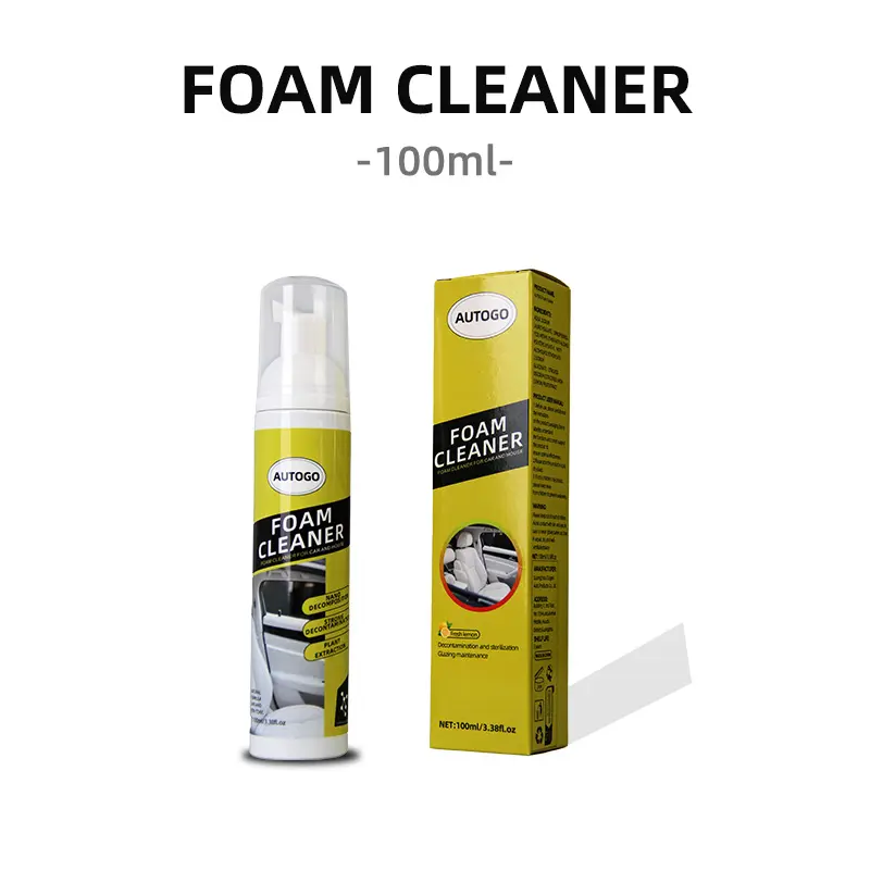 No More Scrubbing! Foam Cleaner for Car Interior &Home Multi-Purpose Stain Remover for Upholstery,Fabric, Plastic, Deep Cleaning Foam Spray all-purposecleaning spray