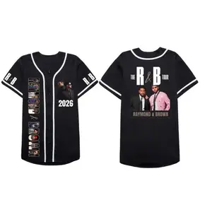 [HOT 2026] 2026 Tour Inspired R&B Baseball Jersey, Raymond & Brown Tour 2026 Merch, Raymond R&B Concert Tee, Gift For Fan SS7