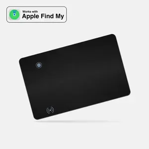 Tracker Card | Apple FindMy Compatible | Credit Card Size Wallet Tracker | AirTag Alternative | Never Lose Your Wallet | Slim EDC Accessory | Works with iPhone | Best Tech Gift