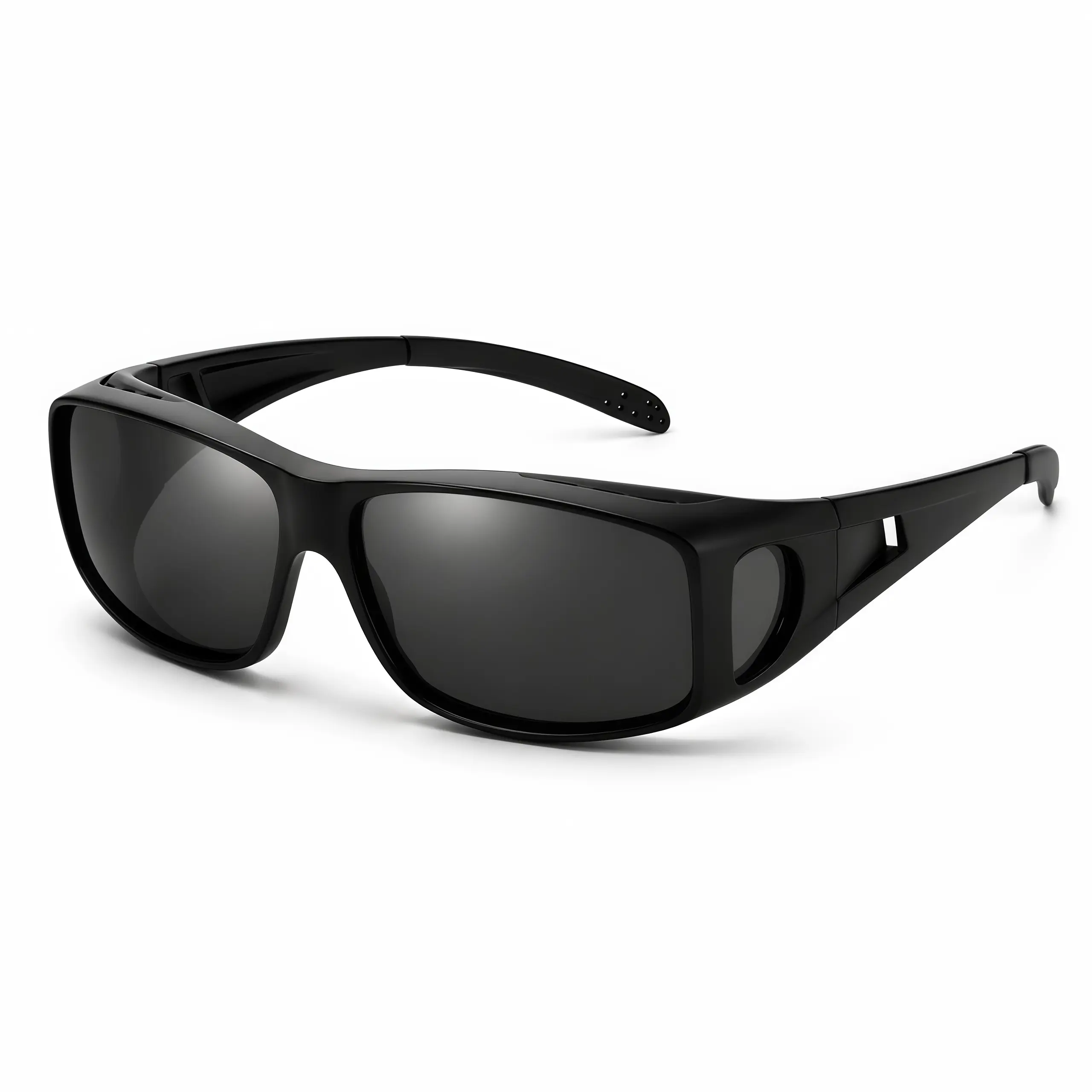 DEIYSEGL Polarized Fit Over Lightweight UV400 Protection Women Men Sun Glasses for Driving Outdoor Fishing Wear Over Prescription Large Glasses sunglass Retro
