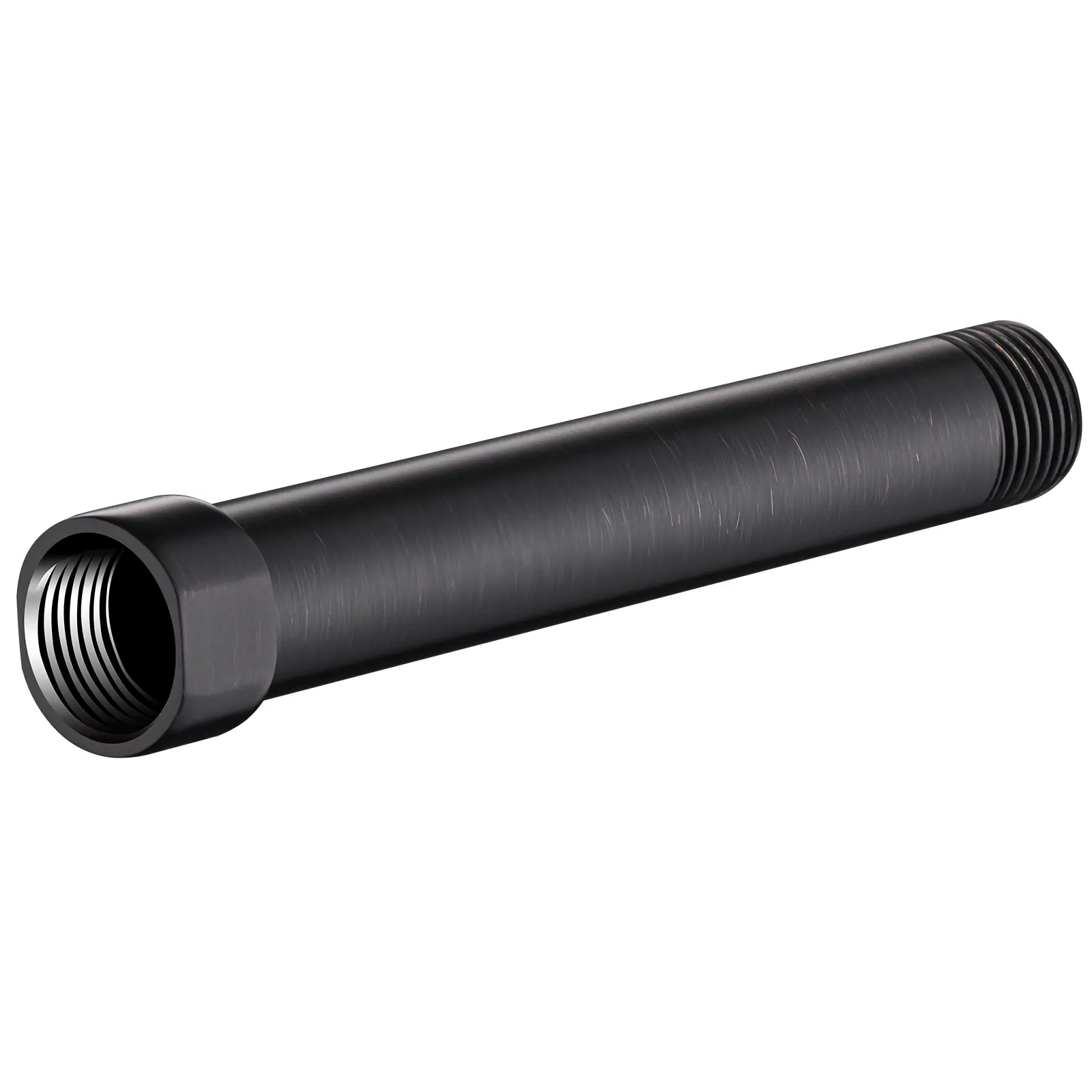 BRIGHT SHOWERS Shower Arm Extender for Rain and Handheld Shower Head, 4 & 6 Inch Shower Head Extension Arm, Shower Pipe Extension for Extending or Lowering Showerhead