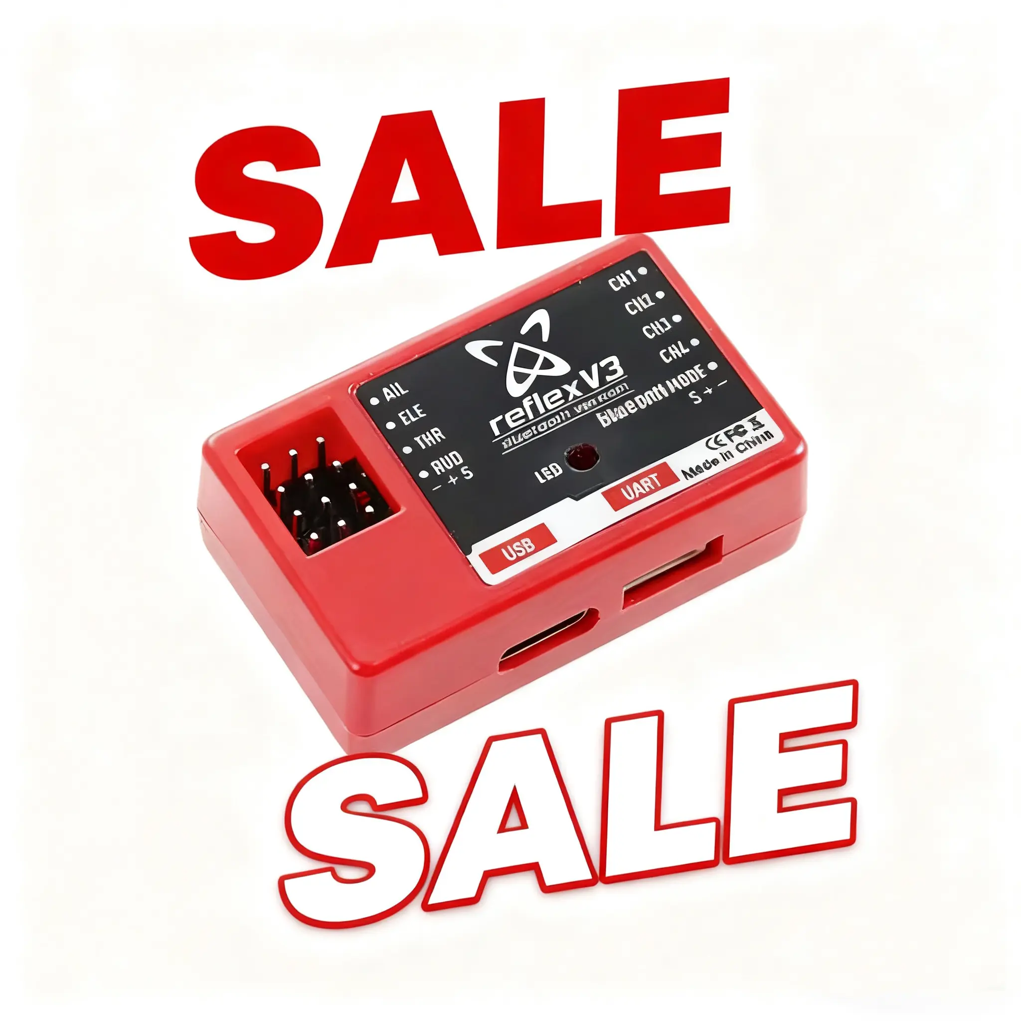 FMS Reflex V3 Stable Flight Controller,RC gyroscope ,RC gyro stabilizer Flight controller gyro, RC airplane gyro, RC helicopter gyro ,Gyro for RC plane