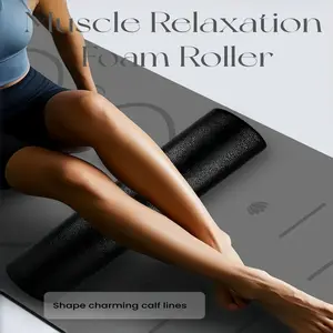 High Density Round Foam Roller for Exercise, Relaxation, Massage, Muscle Recovery, Epp Foam, Fitness Equipment, Gift Idea