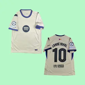 2025-26Away Kit YAMAL #10 Short Sleeve Soccer Jersey