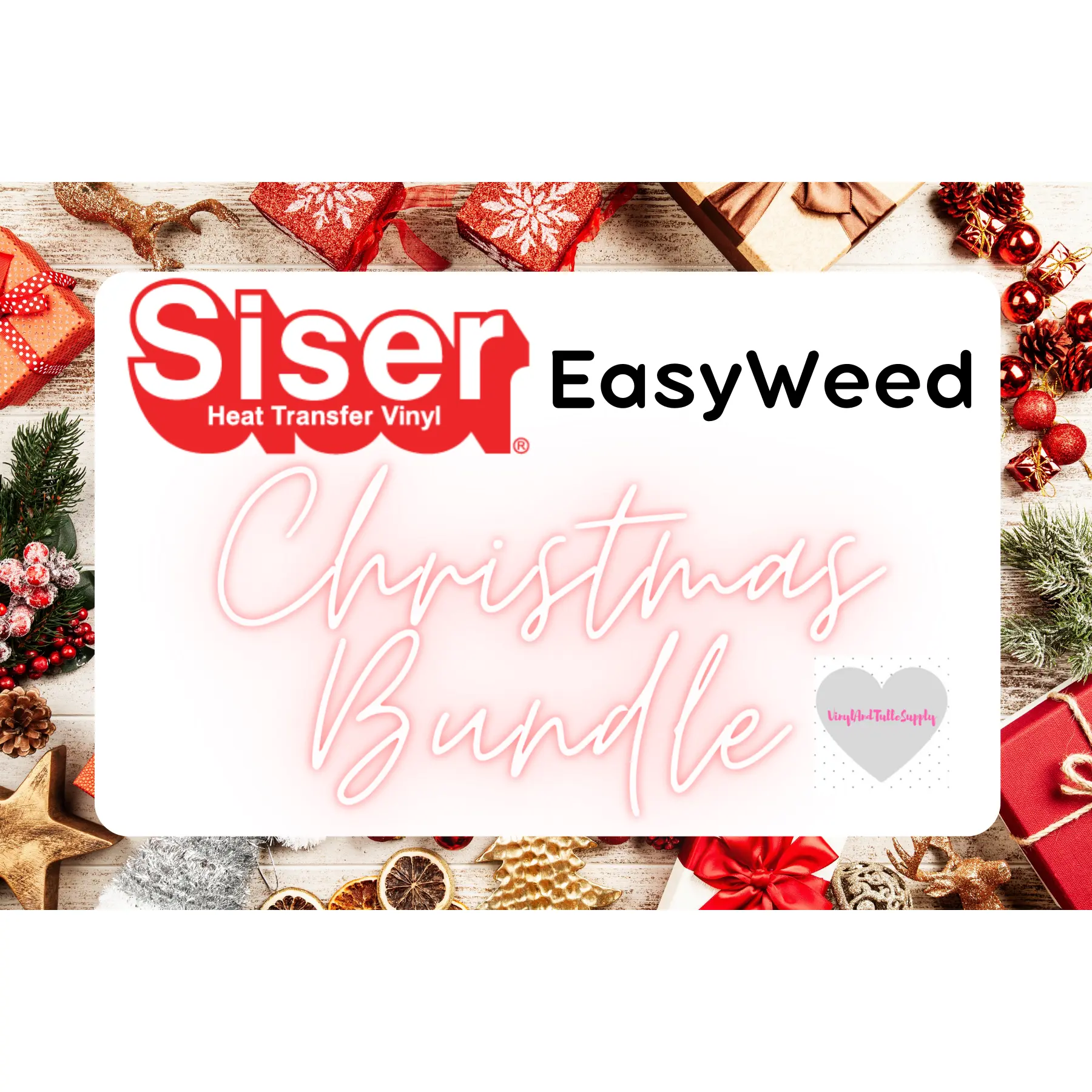 7-Pack Siser Easyweed HTV Heat Transfers - 12"x12" Cricut Christmas Craft Bundle, Bright Red Cardinal & Gold, Heat Press Compatible, Low Temp Peel, Iron Friendly, Lower Pressure, No Lifting, 100% Cotton/Cotton-Polyester Blends DIY Specialty Craft Supplies