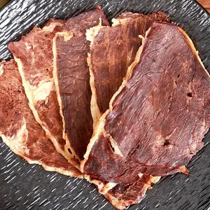 Spicy flavor High Protein Angus Beef Crisps – 54.5g Protein per 100g, Ultra Crunchy