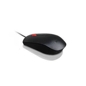 Lenovo  Essential USB Mouse - Black, 1 Year