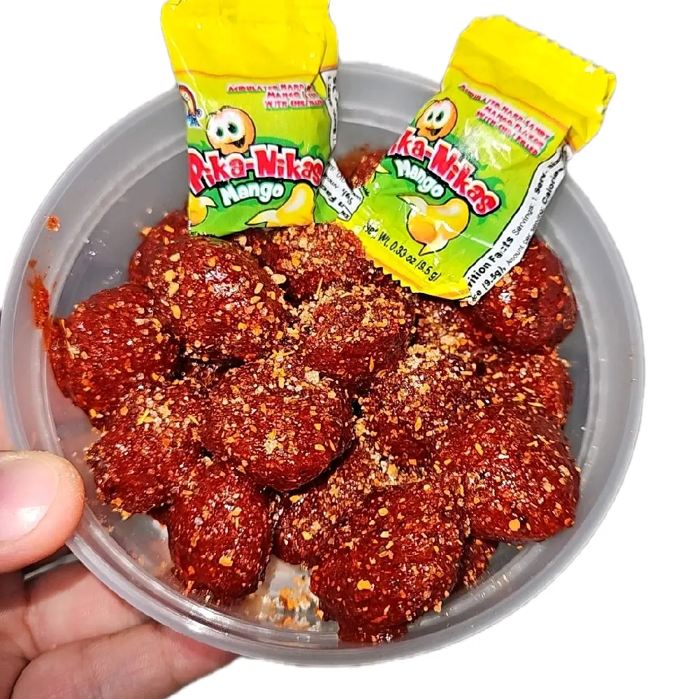 8 OZ Mango Pika-Nikas Enchilados Hard Candy Sweet Treats
