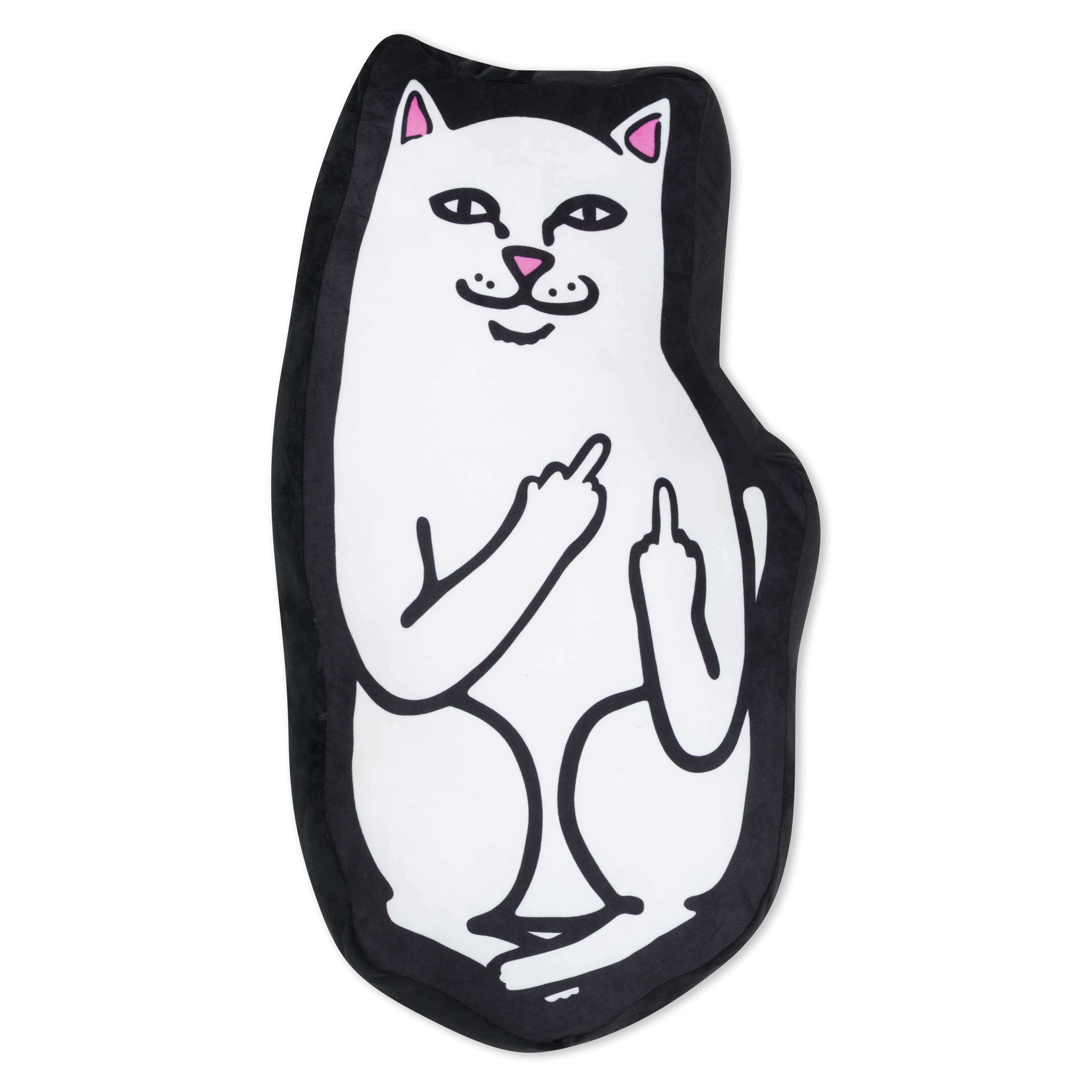 Lord Nermal Character-Themed Standard Pillow, Black Non-Inflatable Standard Pillow, Character-Themed Standard Pillows, Non-Inflatable Standard Pillows
