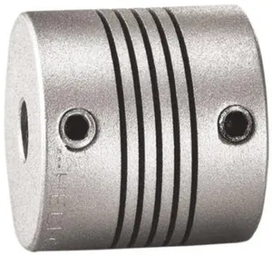 Lovejoy Flexible Screw Hub Coupling, Flexible Hub, 3/16" Max Bore Diameter, 3/4" OD, 3/4" OAL, Anodized Aluminum, Part No. 68514456622