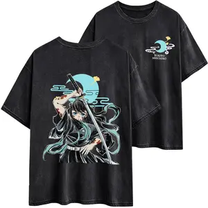 Demon Hunter Muichiro Tokito T-Shirt Anime Manga Tshirt, Mist Hashira Tee, Anime Fan Gift, Anime Shirt, Anime T Shirt Merch
