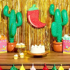 Inflatable Cactus Decoration, Party Decoration Supplies, PVC Material, Perfect for Outdoor Parties, Beach Fun, Pool Parties, Garden Decorations