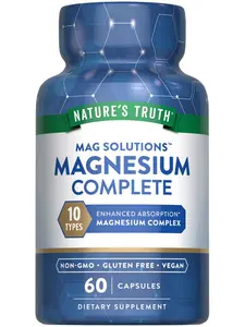 Magnesium Complex Supplement | 300mg | 60 Capsules Magnesium Complex Supplement | 300mg | 60 Capsules