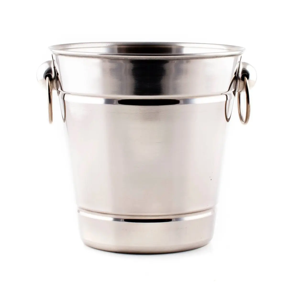 BarConic® Stainless Steel Ice Bucket - Ice Bucket for Cocktail Bar (Choose Your Style)