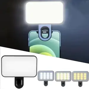 Multifunctional LED Phone Camera Light, Portable Compact Design, Suitable for Photography and Video Calls, Energy-Saving LED Lamp, Led Selfie Accessories