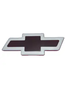 Chevrolet Chevy Truck Bowtie Cover Plug Cap Tow Hitch fits 2" Receivers Black