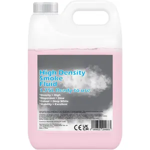 Fog Machine Liquid, Super High Density Fog Juice for Fog Machine, Universal 59fl.oz  Juice, Haze and Mist Effect, Fog Fluid for Party Atmosphere