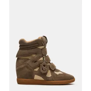 Steve Madden Mavis Taupe Suede