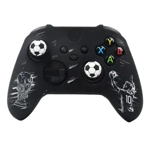 For Xbox Series X & S Gamepad Skin, Laser EngravAed Silicone Cover Perfect Fit for Xbox Series X & S Controller Case