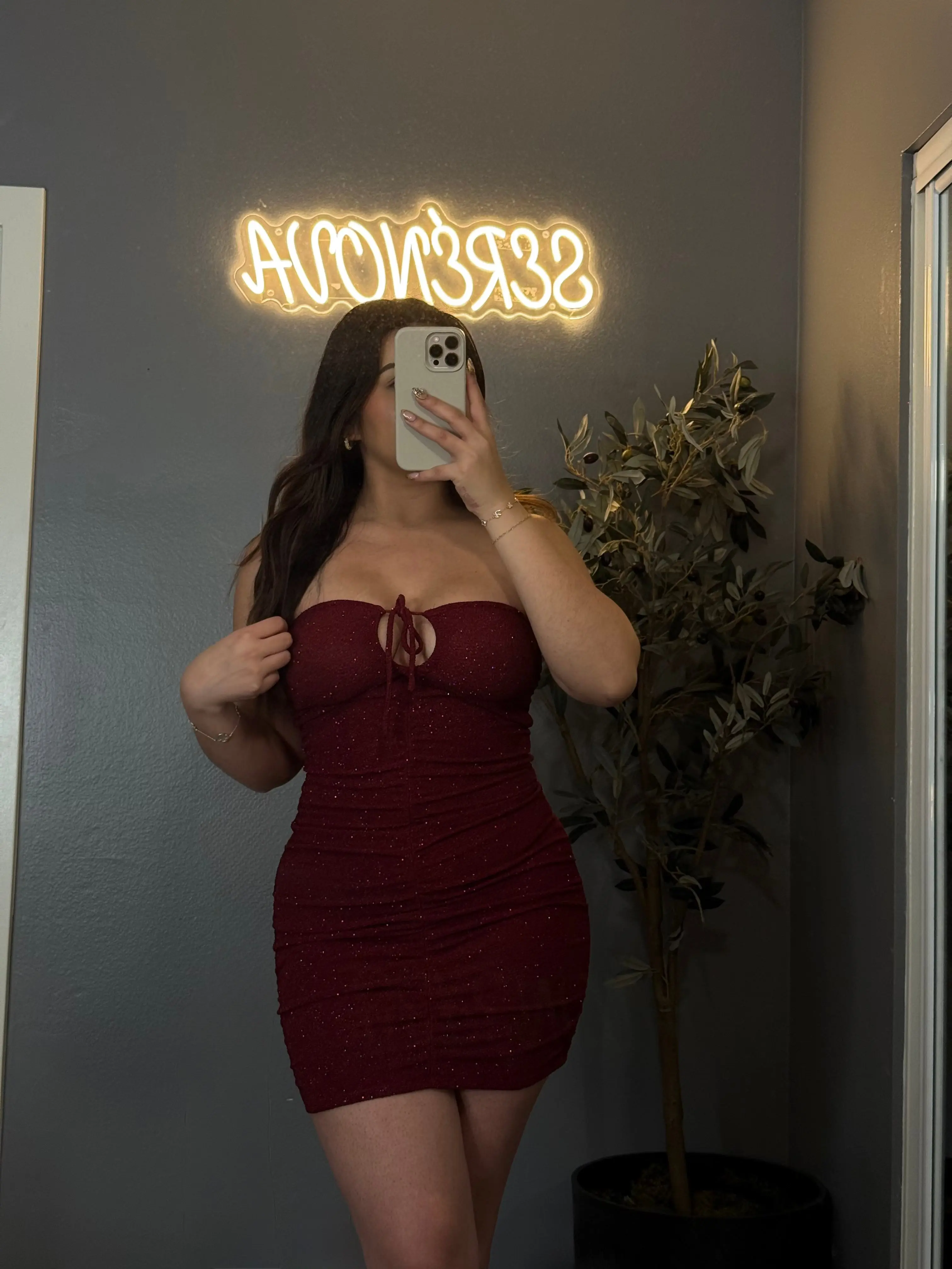 Lola Glitter Dress