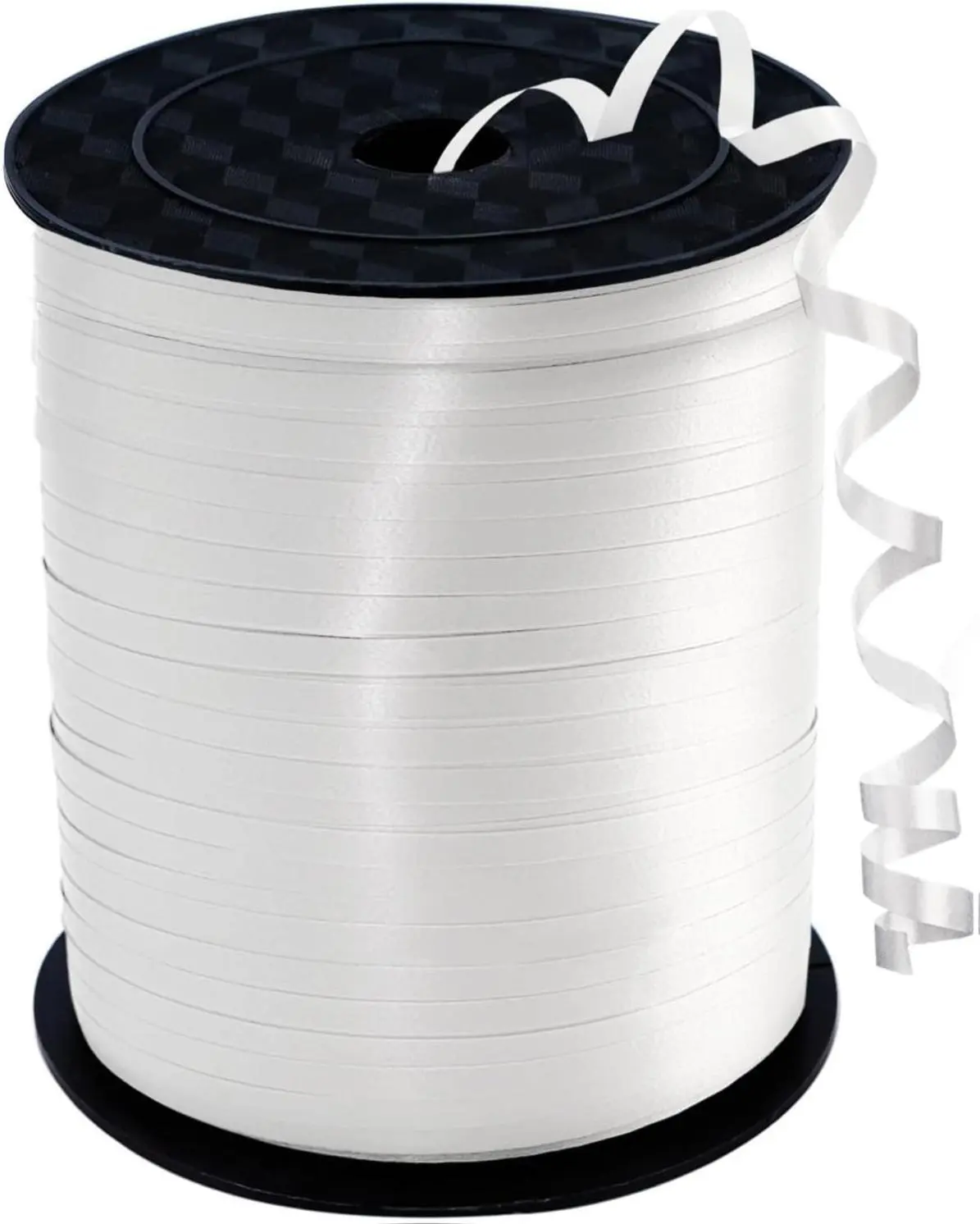 500 Yard Premium White Curling Ribbon,White Curling Ribbon,Curling Ribbon for Gift Wrapping, Balloon String,Balloon Ribbon, Gift Ribbon for Baby Shower，for Gift Wrapping, Party Decoration