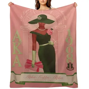 AKA Cartoon Anime Soft Plush Blanket,Flannel Throw Blanket for Living Room Bedroom Sofa Kid GiftD910-120