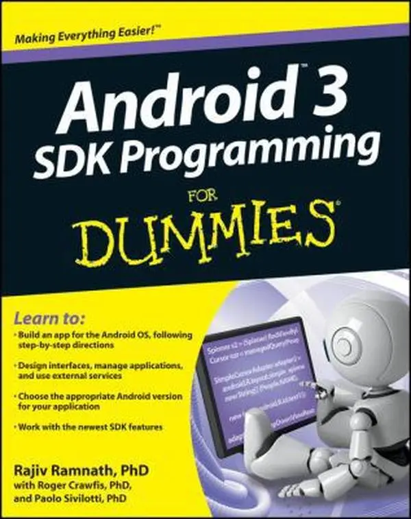 Used Book - Android 3 SDK Programming Tutorial For Dummies by Rajiv Ramnath, English Paperback