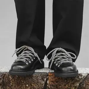 Men'S Classic Derby Sneakers, Solid Color, Street Trendy Style, All-Season Casual Outdoor Footwear, Low Top, Lace-Up, Microfiber Synthetic Upper, Synthetic Lining, Rubber Sole, Round Toe, Microfiber Insole