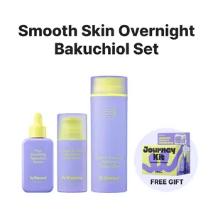 [BY WISHTREND Official Shop] Vitamin A-mazing Bakuchiol Retinal Skincare Trio Set - Bakuchiol Night Cream+Serum + Body Lotion |  Korean Retinol Alternative, Slow Aging, Skin Smoothing, Pore Refining, Anti-Wrinkle, Sensitive skin, Skin Repair Skincare