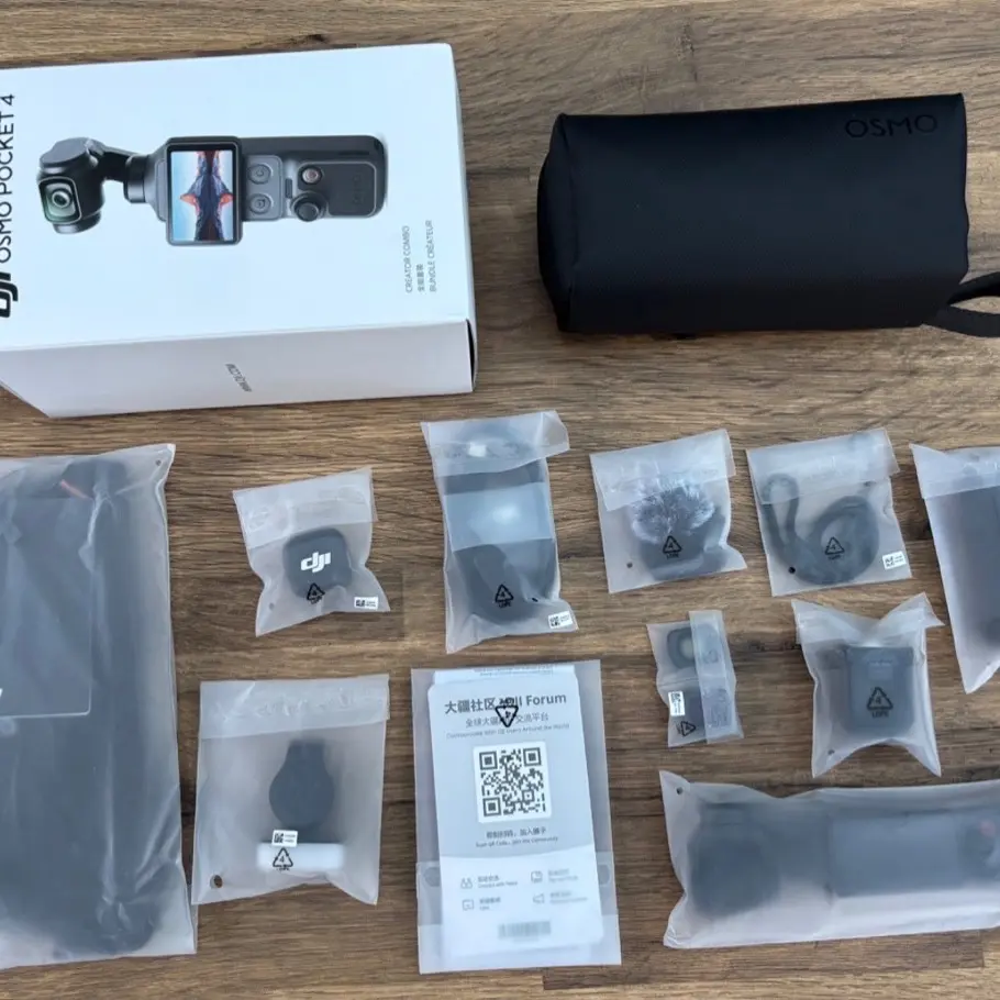 Pocket 4 Creator Combo with Complete with DJI Accessories