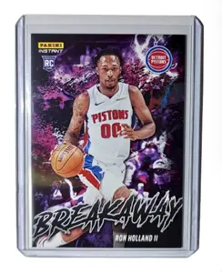 Ron Holland Il Rookie 2024-25 Panini NBA #5 Breakaway Card Pistons 1/1355