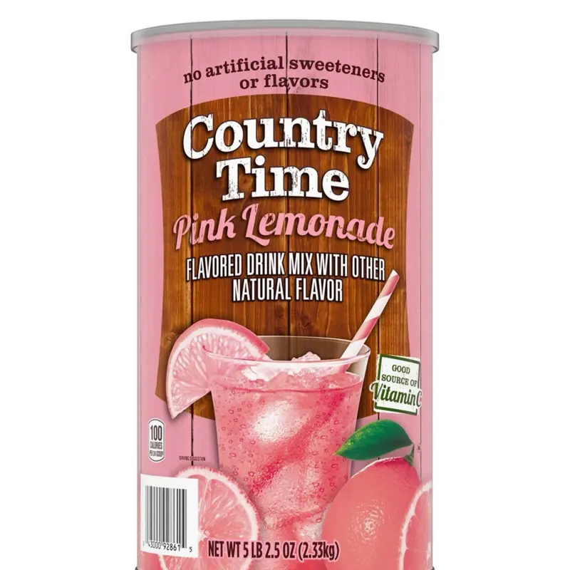 Pink Lemonade Naturally Flavored Powdered Drink Mix 5.16 lbs