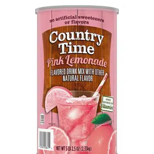 Pink Lemonade Naturally Flavored Powdered Drink Mix 5.16 lbs