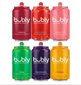 bubly Sparkling Water, 6 Flavor Variety Pack (Blackberry, Lime, Cherry, Grapefruit, Strawberry, Mango), Zero Sugar & Zero Calories, Seltzer Water, 12 Fl Oz Cans (Pack of 18)