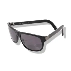 Pre-owned Fendi Full Rim Wellington Black Sunglasses FEN1008