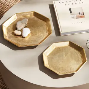 Dezi Octagonal Serving Tray Set of 2