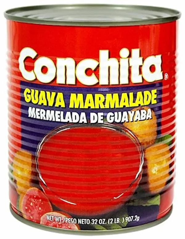 Conchita Real Guava Marmalade - 32oz Natural Sweet Flavor Preserves, Pantry Food, Canned Jarred & Packaged Food, Ideal for Guava Daiquiri