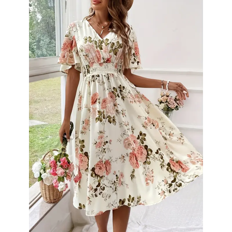 Women's clothing Printed Dress