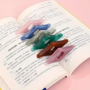 Creative Resin Thumb Book Stand, Reading Aid & Expander, Reduces Eye Fatigue, Durable Bookmark, for Students and Readers, Book Accessories