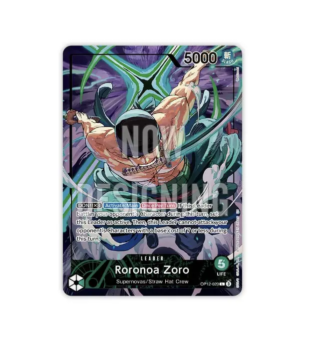 ONE PIECE CARD GAME Official Playmat Limited Edition Vol.4 - Zoro