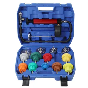Radiator  Tester Kit, Coolant  Tester for Automotive Cooling System Water Tank Leakage Detection (Universal Fit 15 count)