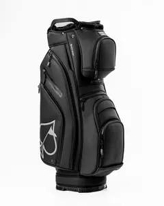 Player Preferred™ Golf Cart Bag - Black, for Organizing Golf Clubs