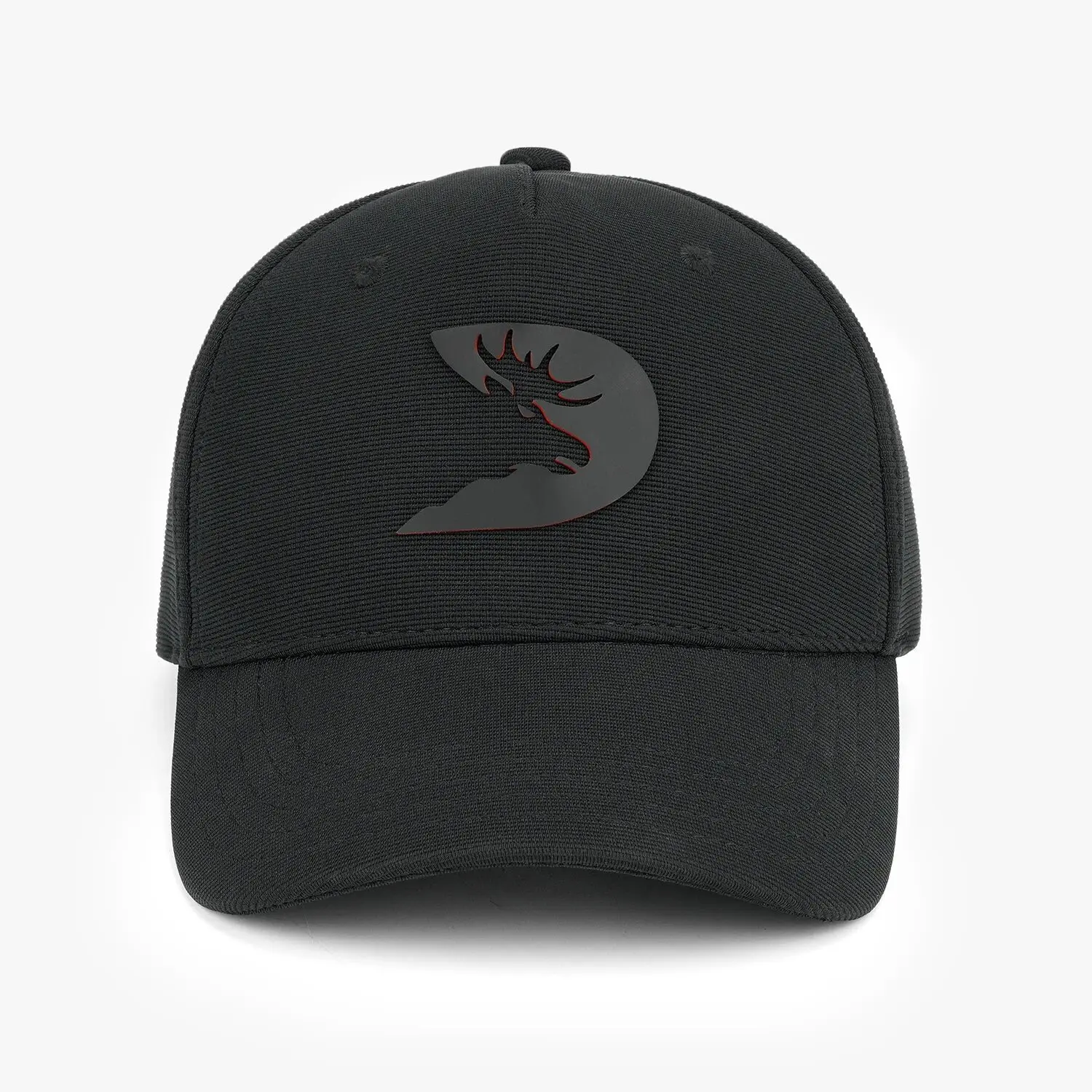 DMoose Dad Trucker Hat - Adjustable Snapback Cap with 3D Embroidered Black Logo, Ottoman Fabric Adjustable Fit Hat, Sports & Outdoor Accessory