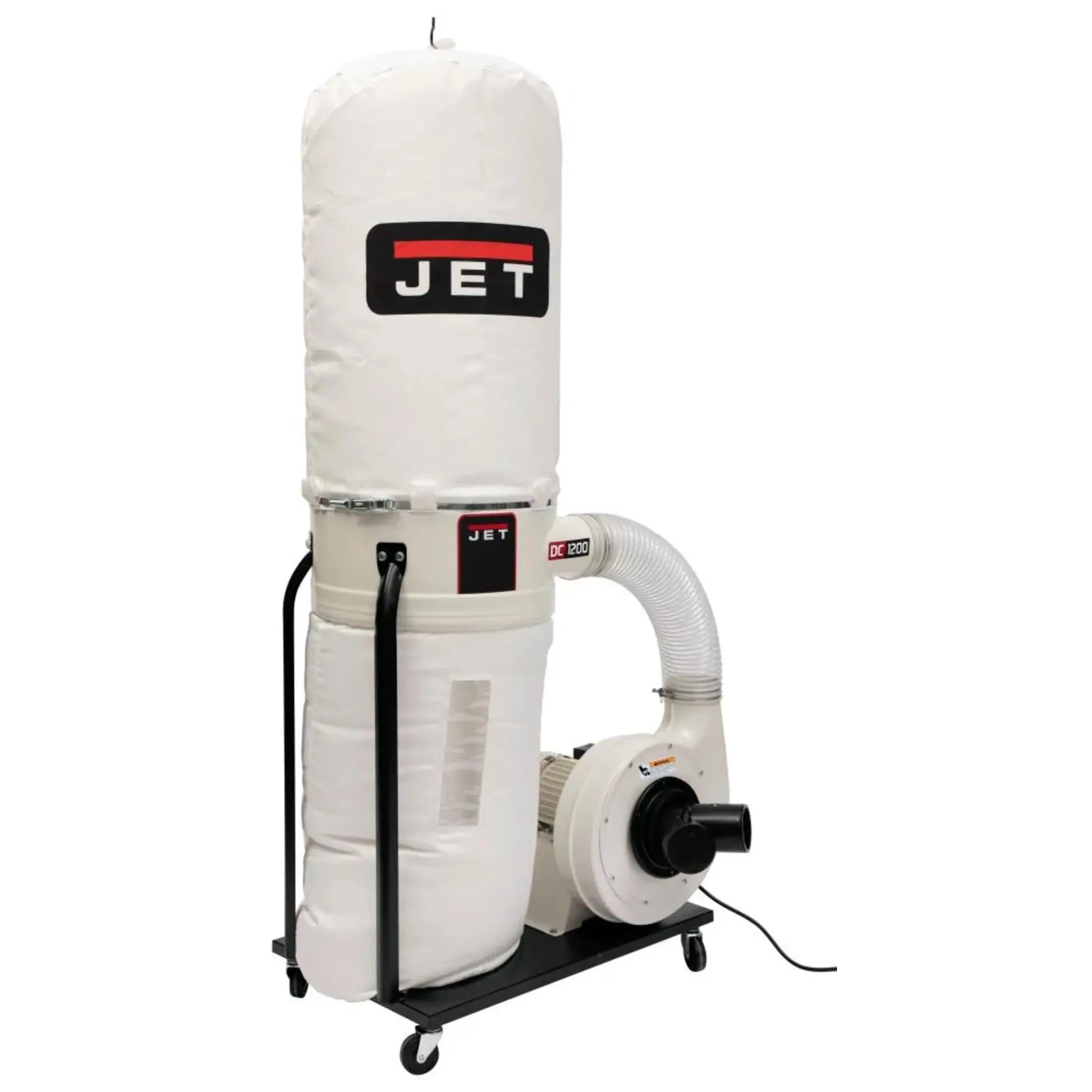 Jet DC-1200VX-BK3 Dust Collector, 2HP 3PH 230/460V, 30-Micron Bag Filter Kit 710703K