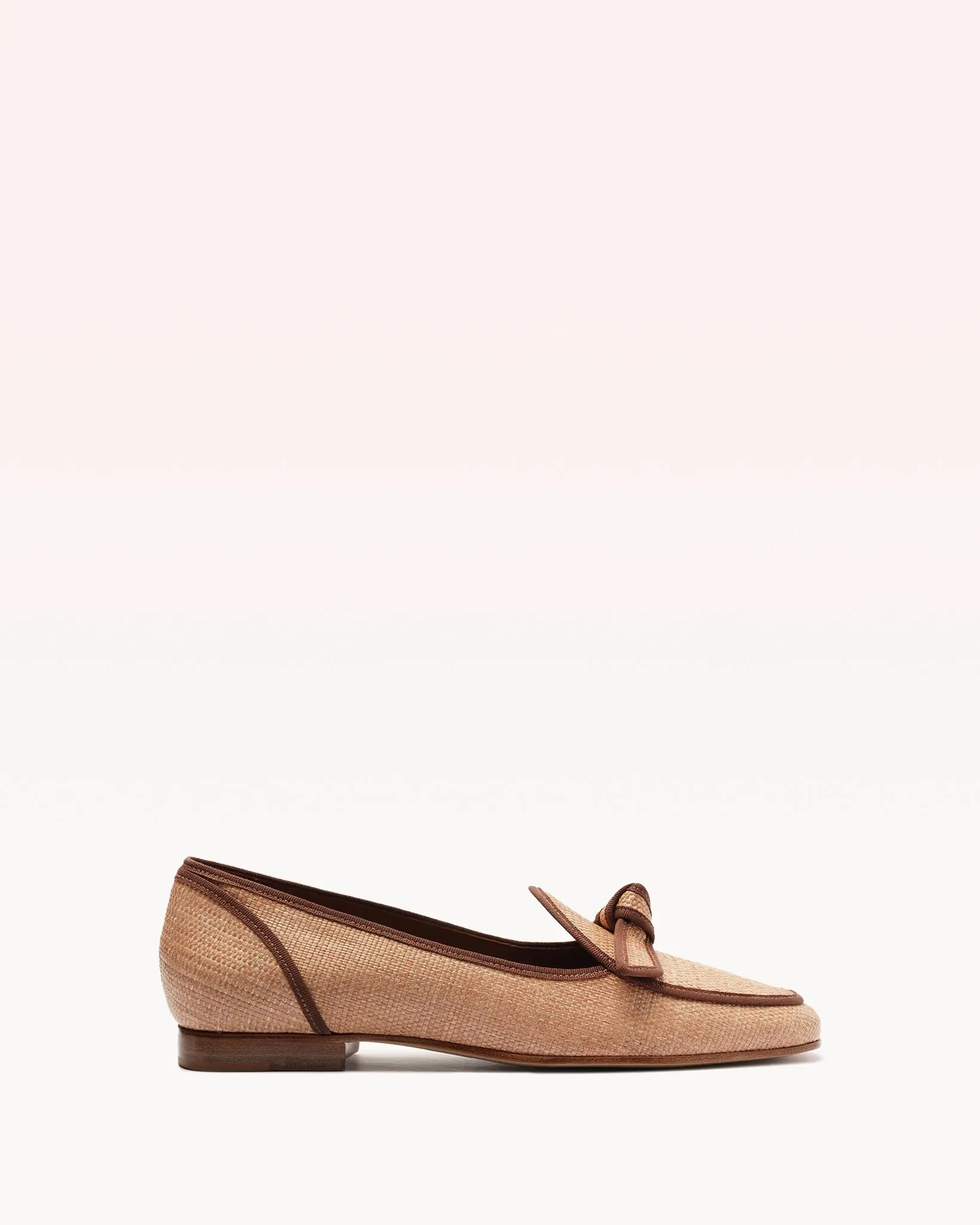 Grosgrain Raffia Loafer