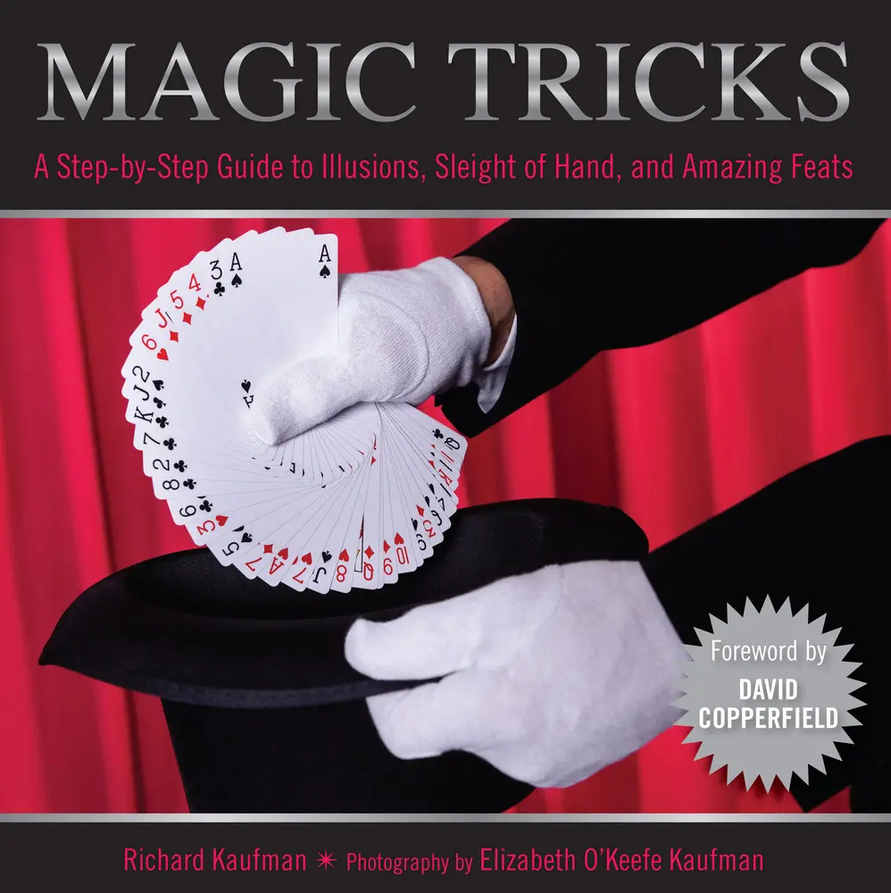 USED Book - Magic Tricks: A Step-By-Step Guide to Illusions, Sleight of Hand, and Amazing Feats by Kaufman, Richard (Paperback) - english