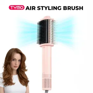 TYMO AIRBEAM 3.0 High-Speed Hair Dryer Brush for Frizz-Free Blowouts with Smoothing Comb and Ionic Technology, Gift Box Ready Personal Care Appliance; Blow Dryer with a Comb Hot Air Styler Summervibes gift Pink fathersdaygift