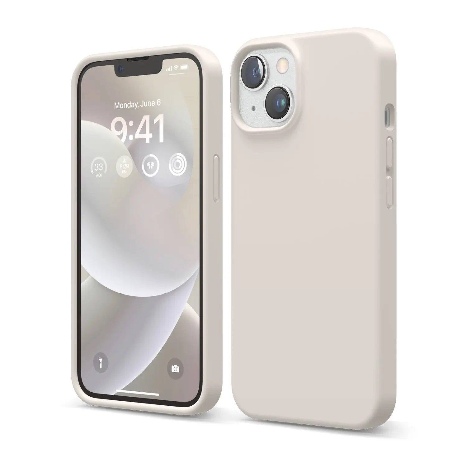 elago Premium Silicone Casing for iPhone 14 Smartphone, Handheld Cellphone Devices [25 Colors]